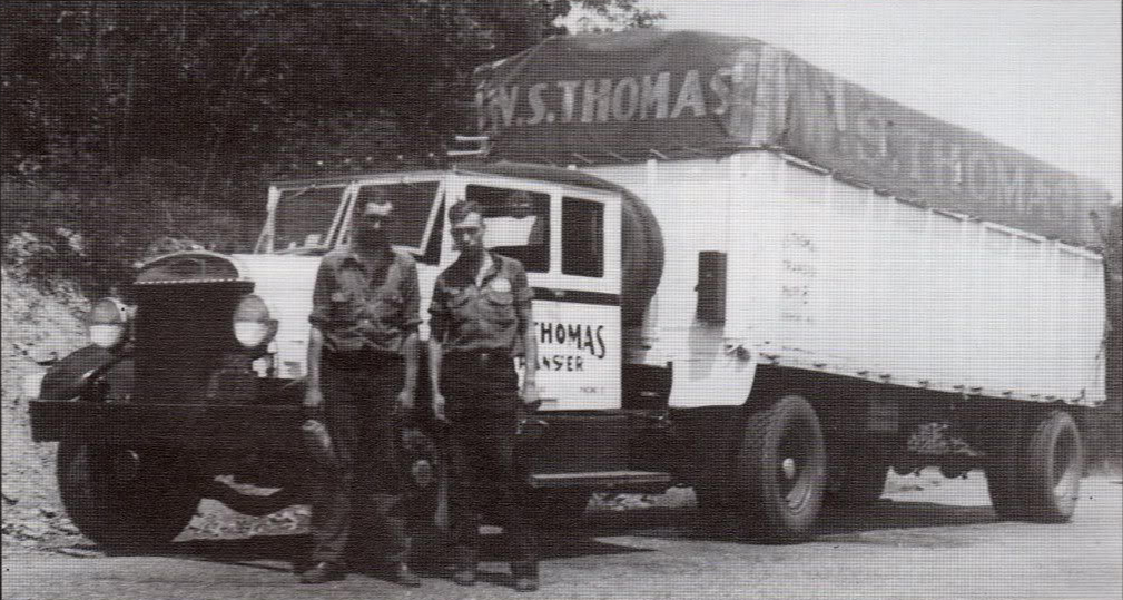 Ham Hamilton and Tom Martin hauls beer across old Route 50 dirt highways in 1936