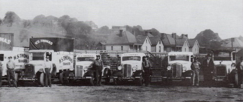 W.S. Thomas Transfer had switched to trucks from horses completely.